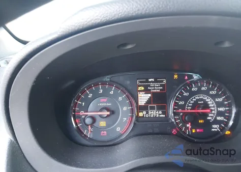 2019 Subaru Wrx Sti из США, поврежденный, VIN JF1VA2R6XK9804817